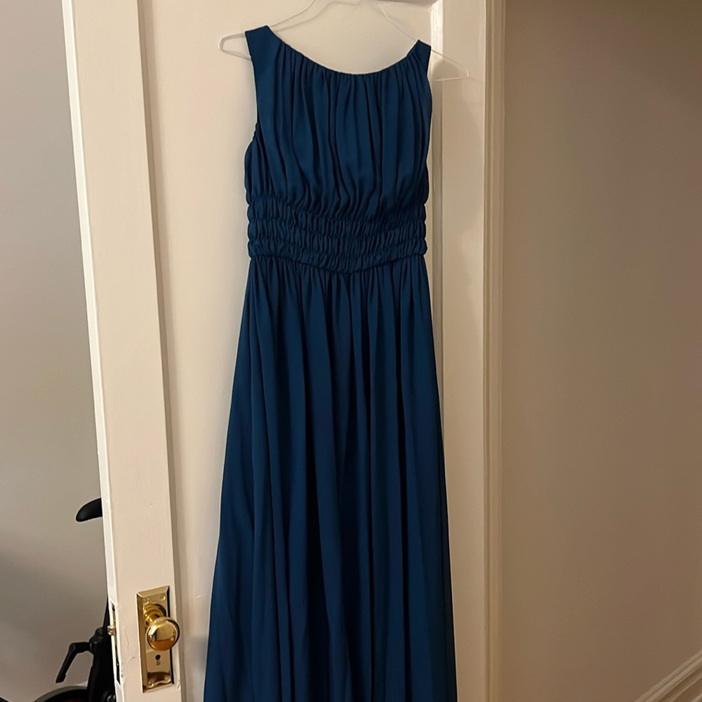 Kay Unger Ink maxi dress.